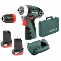 Акумуляторний шуруповерт Metabo PowerMaxx BS Quick Basic (600156500) www.bd.in.ua Безпечний Дім